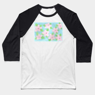 Floral Fantasy Baseball T-Shirt